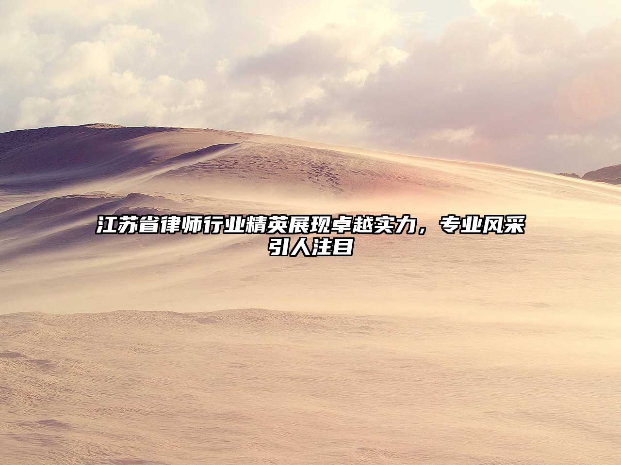 江蘇省律師行業(yè)精英展現(xiàn)卓越實(shí)力，專業(yè)風(fēng)采引人注目